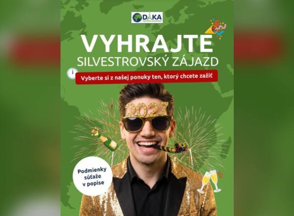 SÚŤAŽ CK DAKA: vyhrajte silvestrovský zájazd do európskej metropoly podľa vlastného výberu