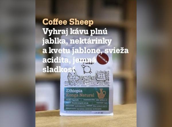 SÚŤAŽ Coffee Sheep: vyhrajte kávu Ethiopia Konga Natural