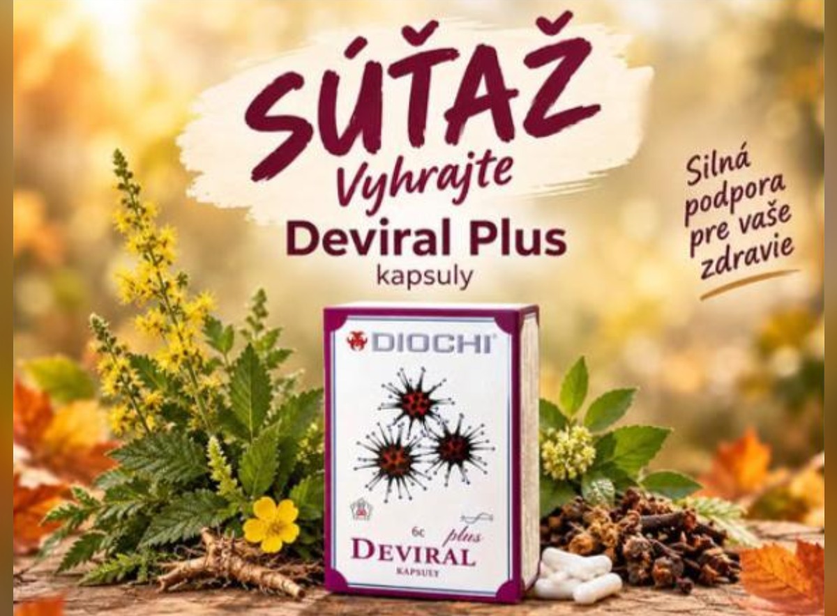 SÚŤAŽ Diochi: vyhrajte kapsuly Deviral plus (1 výherca)
