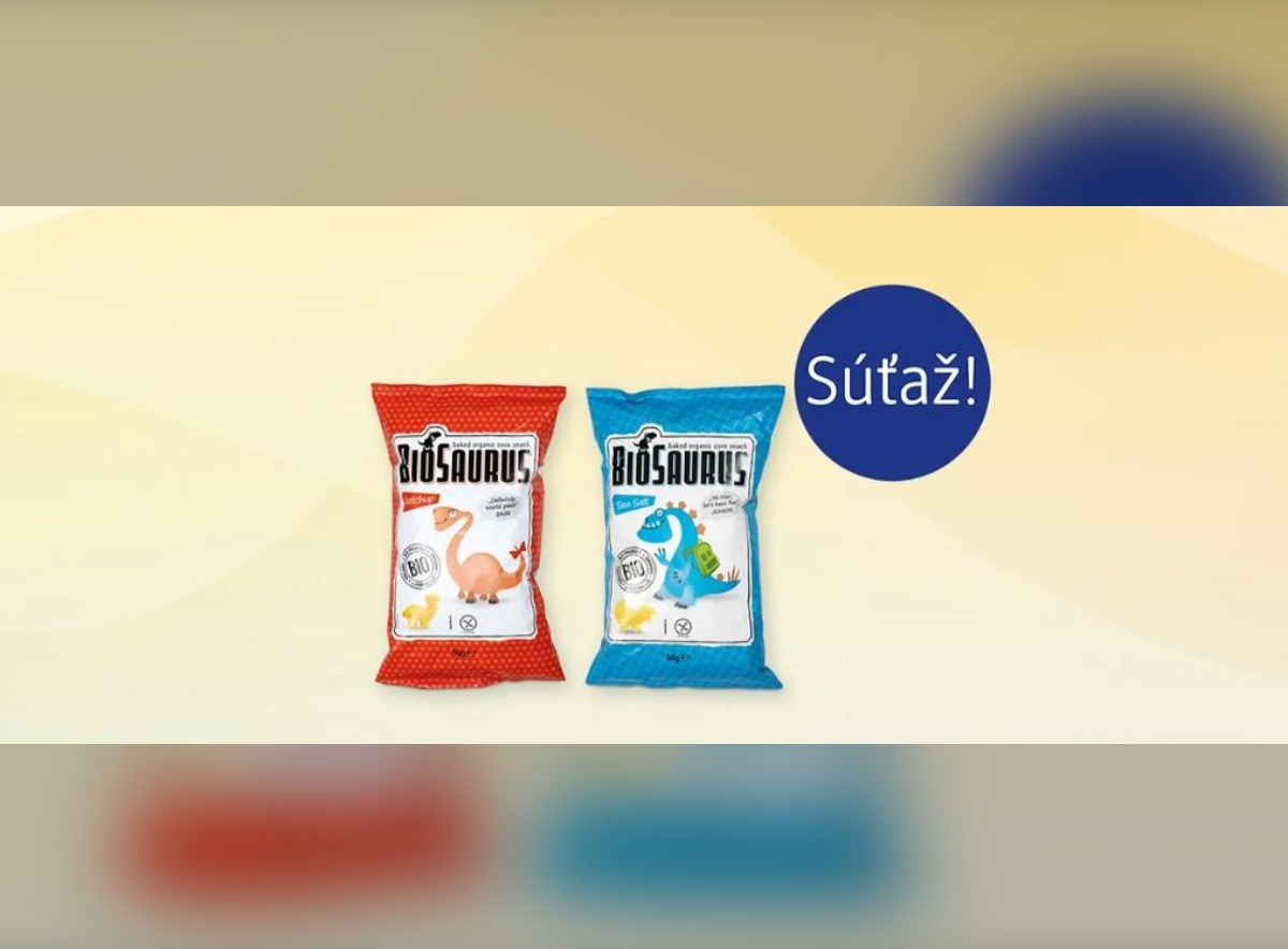 SÚŤAŽ dm a BioSaurus: vyhrajte balíček kukuričných snackov (12 výhercov)