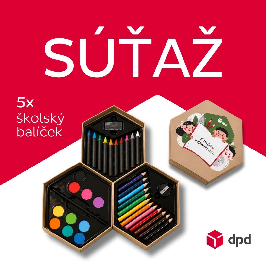 Súťaž DPD o päť školských balíčkov