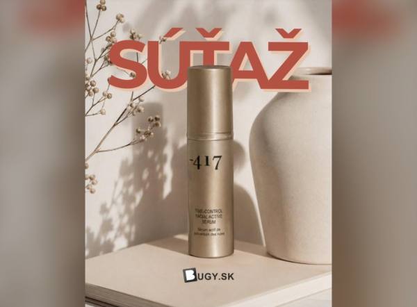 SÚŤAŽ Drogéria bugy.sk: vyhrajte pleťové sérum Minus 417 (2 výhercovia)