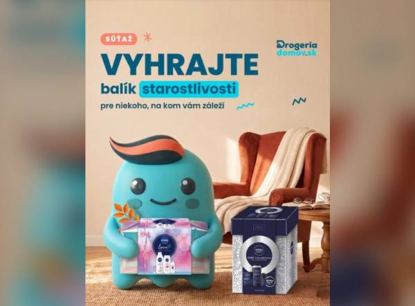 SÚŤAŽ DrogeriaDomov.sk: vyhrajte balík starostlivosti NIVEA