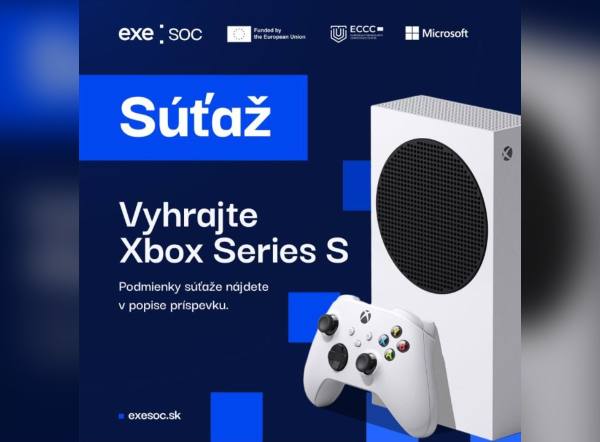 SÚŤAŽ exe SOC: vyhrajte Xbox Series S (1 výherca)