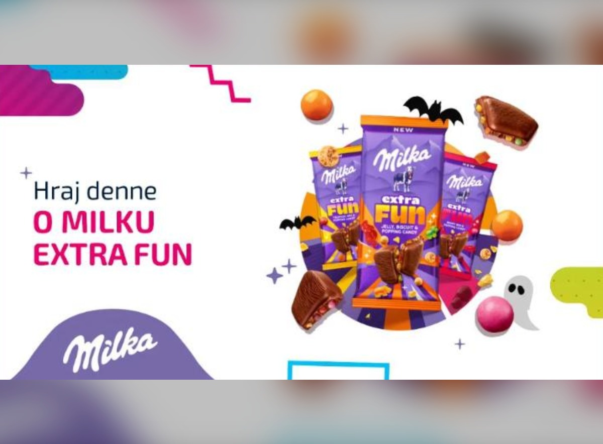 SÚŤAŽ Fun rádio × Milka: vyhrajte balíček čokolád Milka Extra FUN a 4 vouchery do kina (5 výhercov)