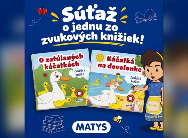 SÚŤAŽ Hankina Hudba pre deti: vyhrajte zvukovú knižku MATYS