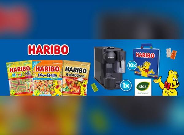 SÚŤAŽ HARIBO a KLAS Košice: vyhrajte kávovar Nespresso alebo box cukríkov (11 výhercov)