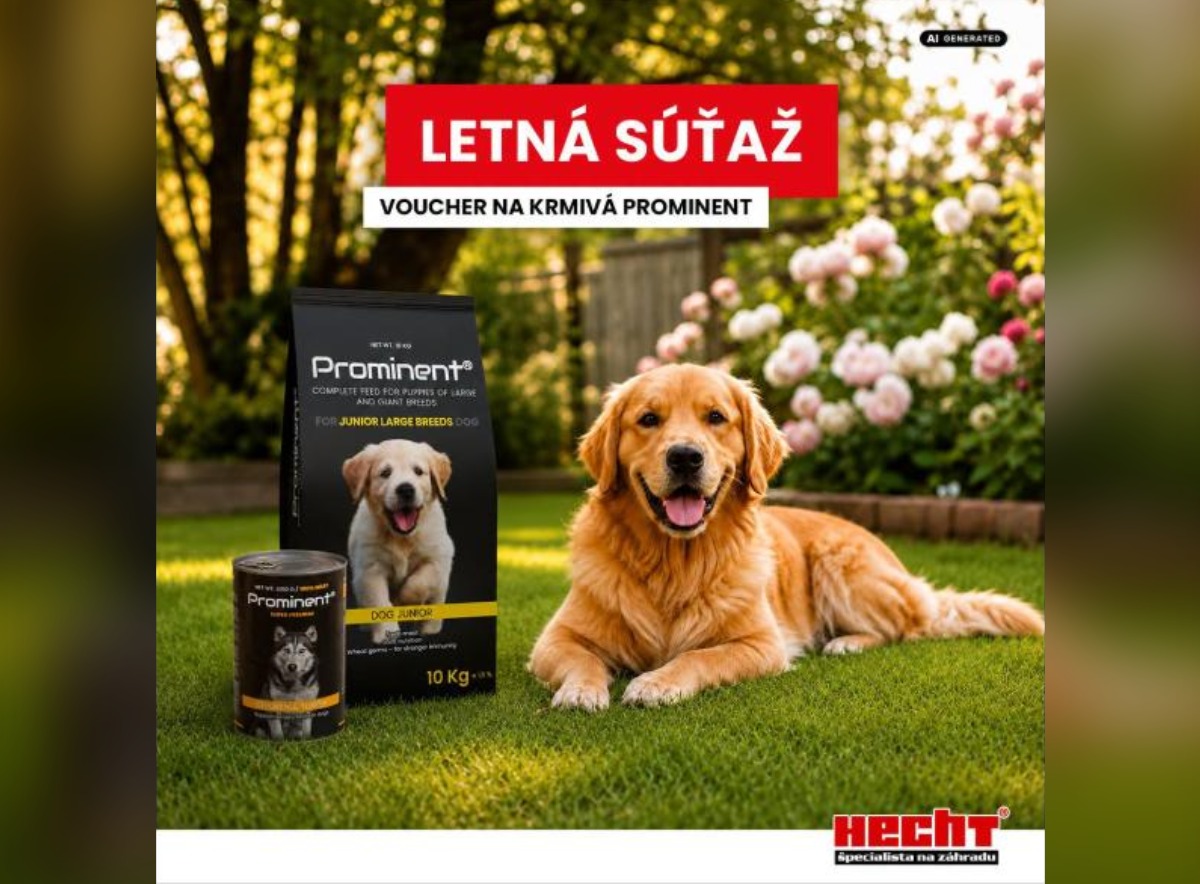 SÚŤAŽ HECHT SK: vyhrajte poukážku na krmivá Prominent