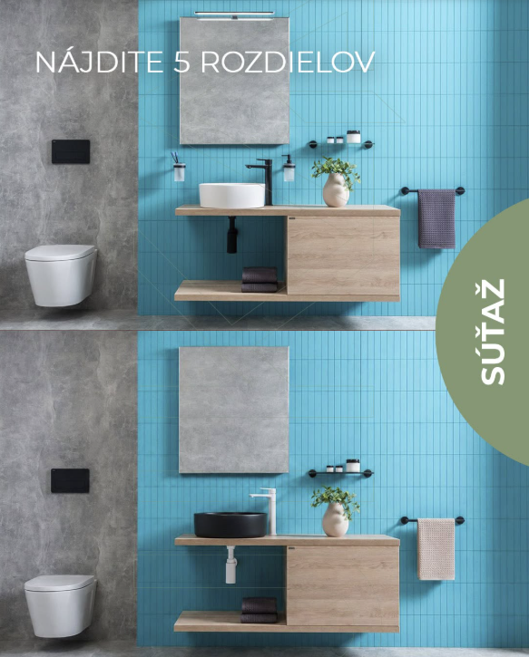 Súťaž JIKA – Nájdite 5 rozdielov