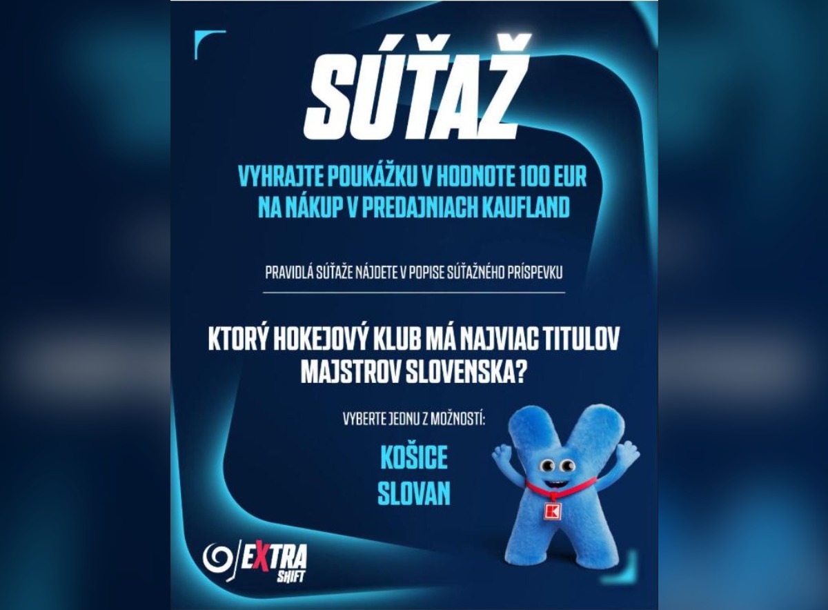 SÚŤAŽ JOJ ŠPORT: vyhrajte poukážku 100 € do Kauflandu