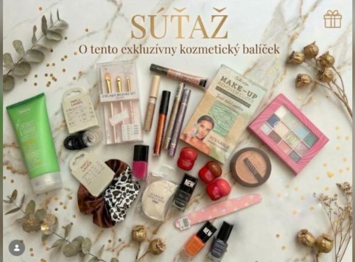 SÚŤAŽ jullmitro a makeup_pre_teba: vyhrajte mega kozmetický balíček (1 výherca)