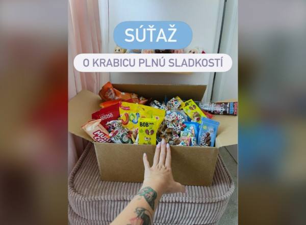 SÚŤAŽ katy_szy: vyhrajte krabicu plnú sladkostí
