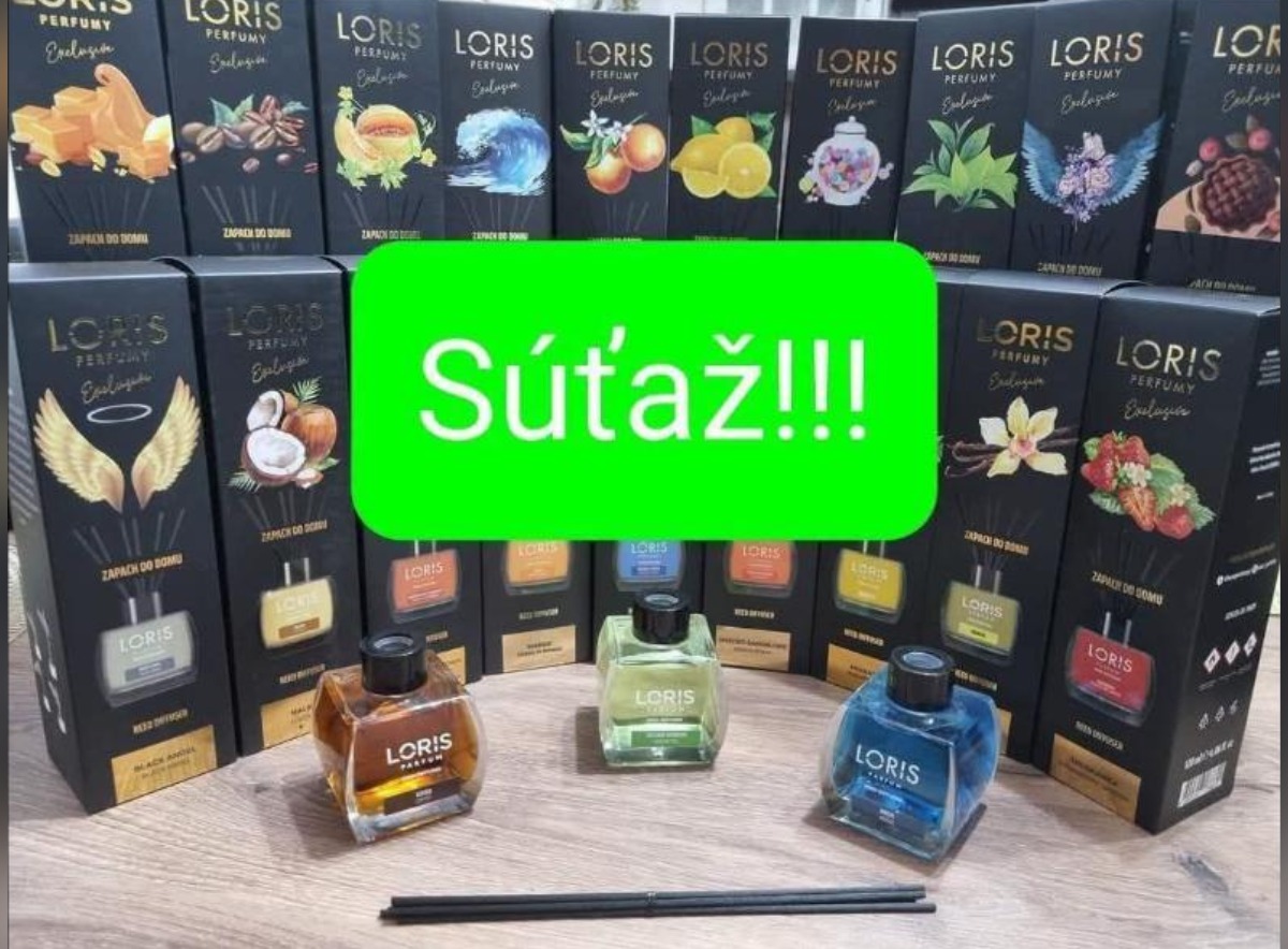 SÚŤAŽ Kmfashion.sk: vyhrajte parfumovaný difúzér Loris podľa vlastného výberu