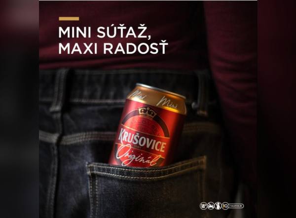 SÚŤAŽ Krušovice: vyhrajte packy Krušovice mini (5 výhercov)