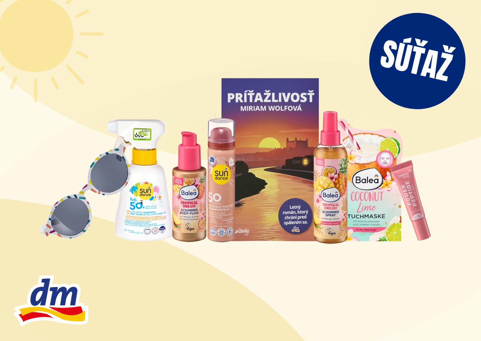SÚŤAŽ, ktorá je plná slnka, trblietok a leta 🌞🏖