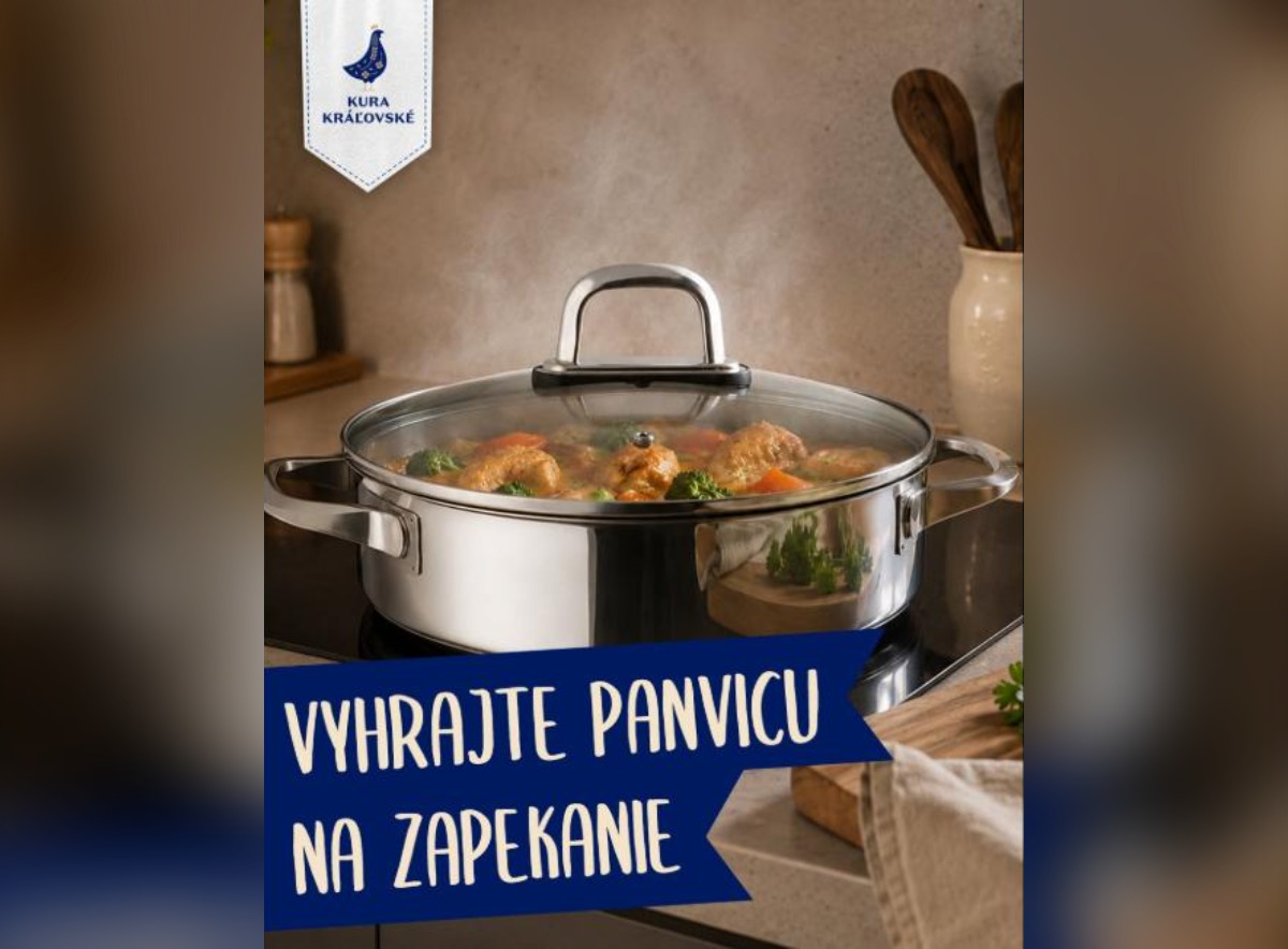 SÚŤAŽ Kura Kráľovské: vyhrajte panvicu na zapekanie (1 výherca)