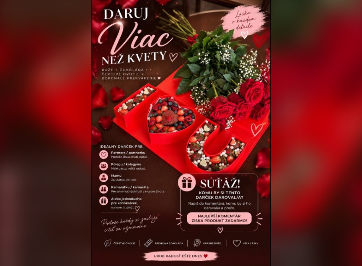 SÚŤAŽ Kytičkovo: vyhrajte darčekový set I ❤ U (1 výherca)