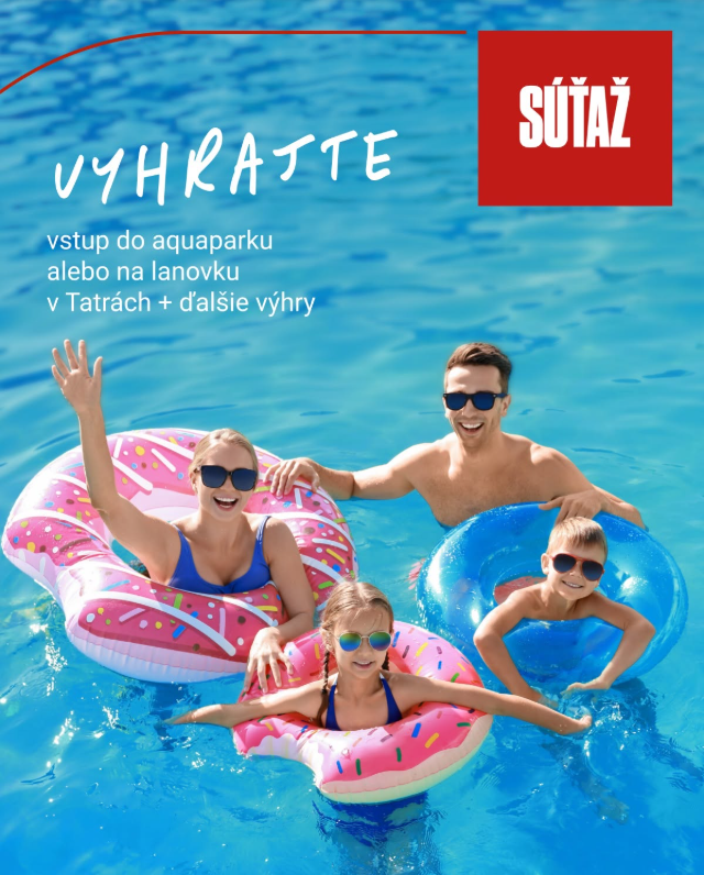 Súťaž Leto s Generali o vstupy do aquaparku, na lanovku a tlač fotografií