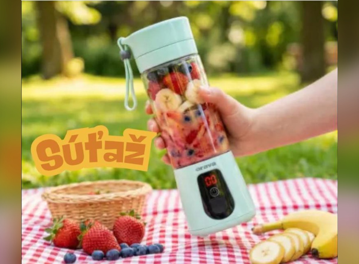 SÚŤAŽ Lexikon SK: vyhrajte nabíjateľný smoothie mixér ORAVA RMU-40 A