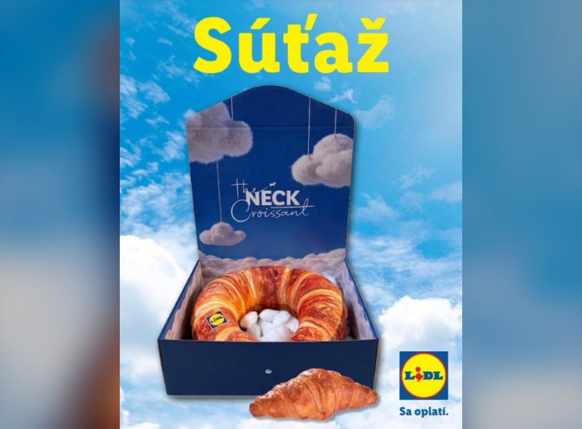 SÚŤAŽ Lidl: vyhrajte cestovný vankúšik NeckCroissant (10 výhercov)