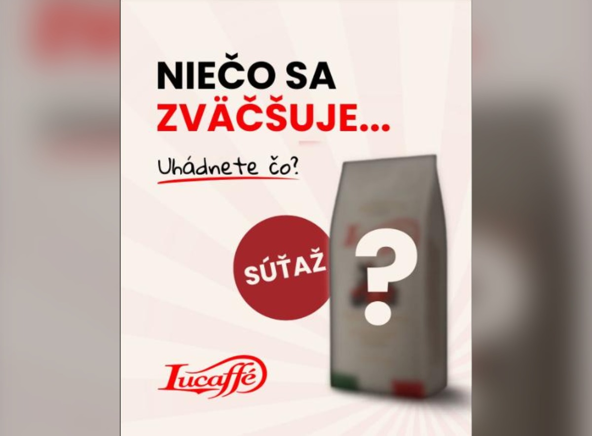 SÚŤAŽ Lucaffé Slovensko: vyhrajte novinku v 1 kg balení