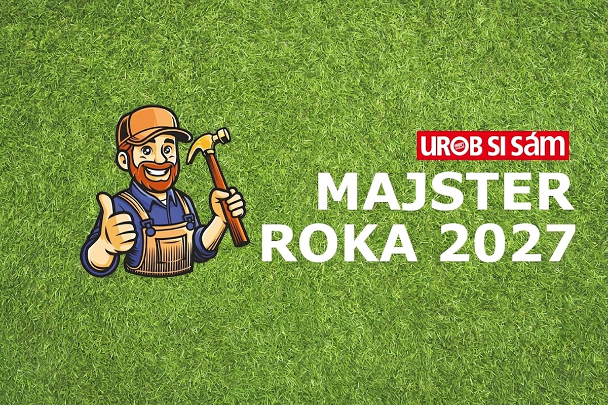 Súťaž Majster roka 2027: Vyhrajte robotickú kosačku za 1 200 €!