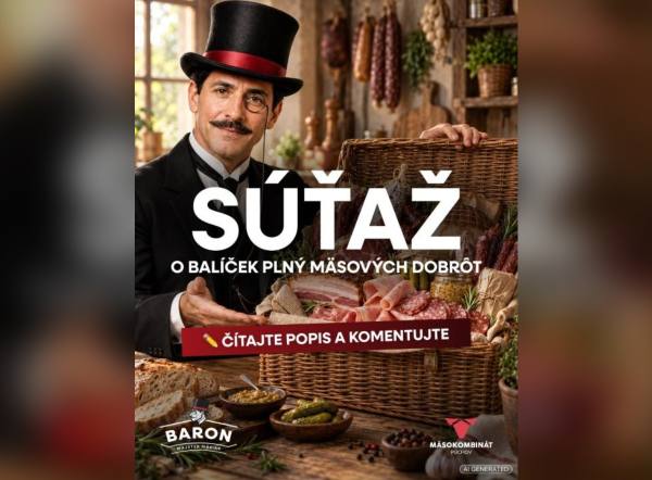 SÚŤAŽ Mäsokombinát Púchov: vyhrajte balíček Baronových mäsových dobrôt (1 výherca)