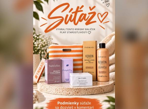 SÚŤAŽ me_veron.nika: vyhrajte balíček starostlivosti Farmasi (1 výherca)