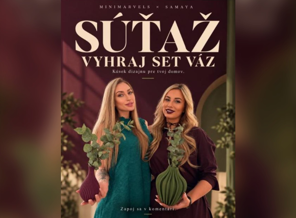 SÚŤAŽ MiniMarvels × Samaya: vyhrajte set váz podľa vlastného výberu do 80 € (1 výherca)