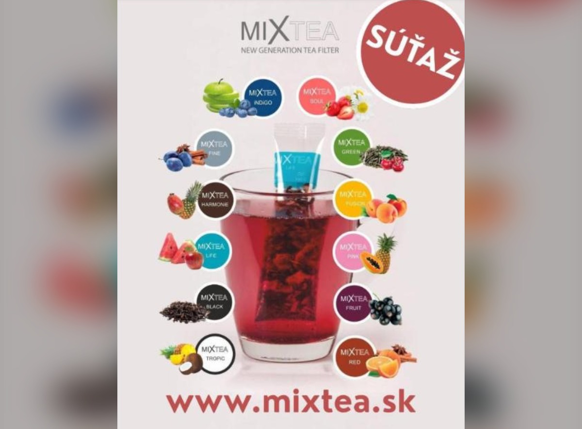 SÚŤAŽ Mixtea: vyhrajte balíček čajov Mixtea