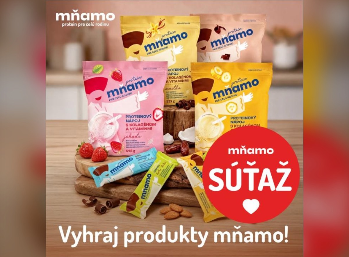 SÚŤAŽ Mňamo: vyhrajte balíček proteínových produktov