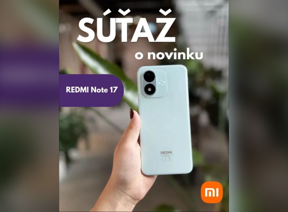 SÚŤAŽ Mobilonline.sk: vyhrajte smartfón REDMI Note 17 (1 výherca)