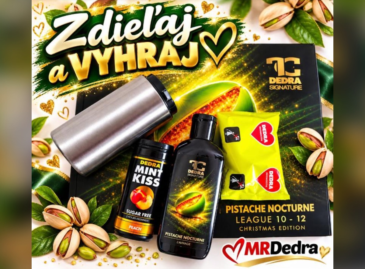 SÚŤAŽ MR DEDRA: vyhrajte set produktov Dedra (1 výherca)