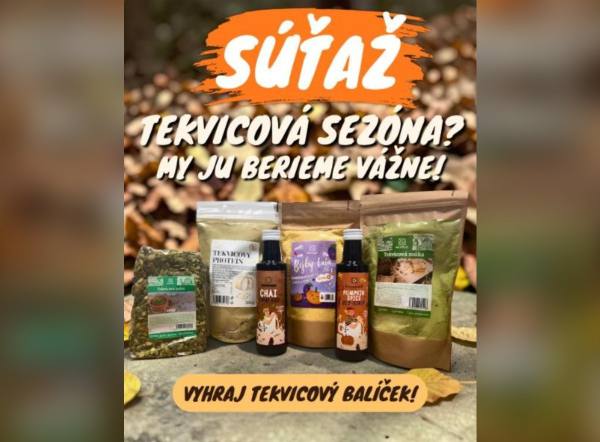 SÚŤAŽ Najtelo: vyhrajte tekvicový balíček (1 výherca)