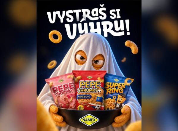SÚŤAŽ NAMEX: vyhrajte balík chrumiek na halloweensku párty