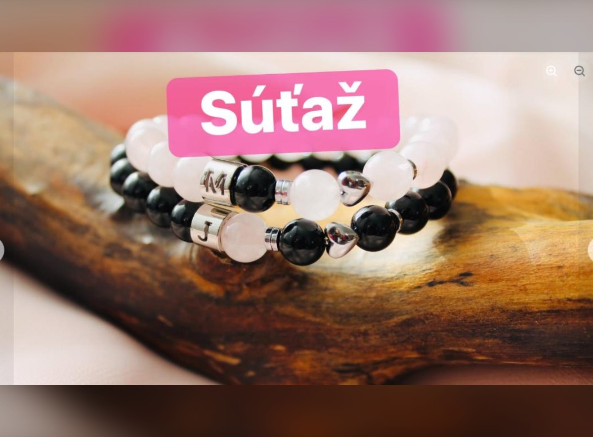 SÚŤAŽ Náramky By Ester: vyhrajte partnerské náramky s iniciálkami (1 výherca)