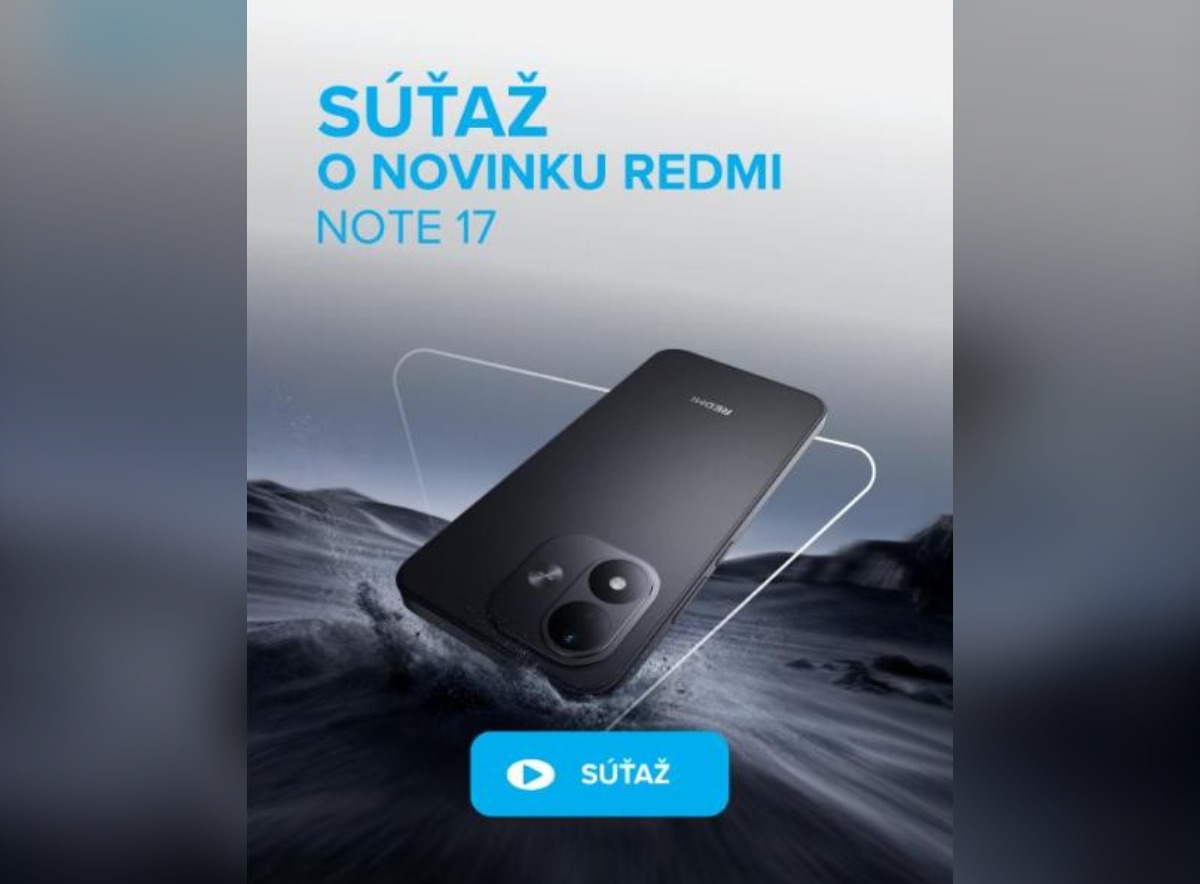 SÚŤAŽ NAY: vyhrajte smartfón Redmi Note 17