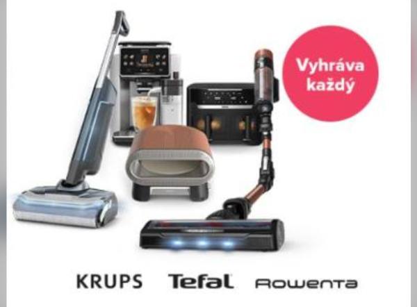SÚŤAŽ NAY: zotrite žreb a vyhrajte spotrebiče Tefal, Krups, Rowenta alebo zľavu až 50 %