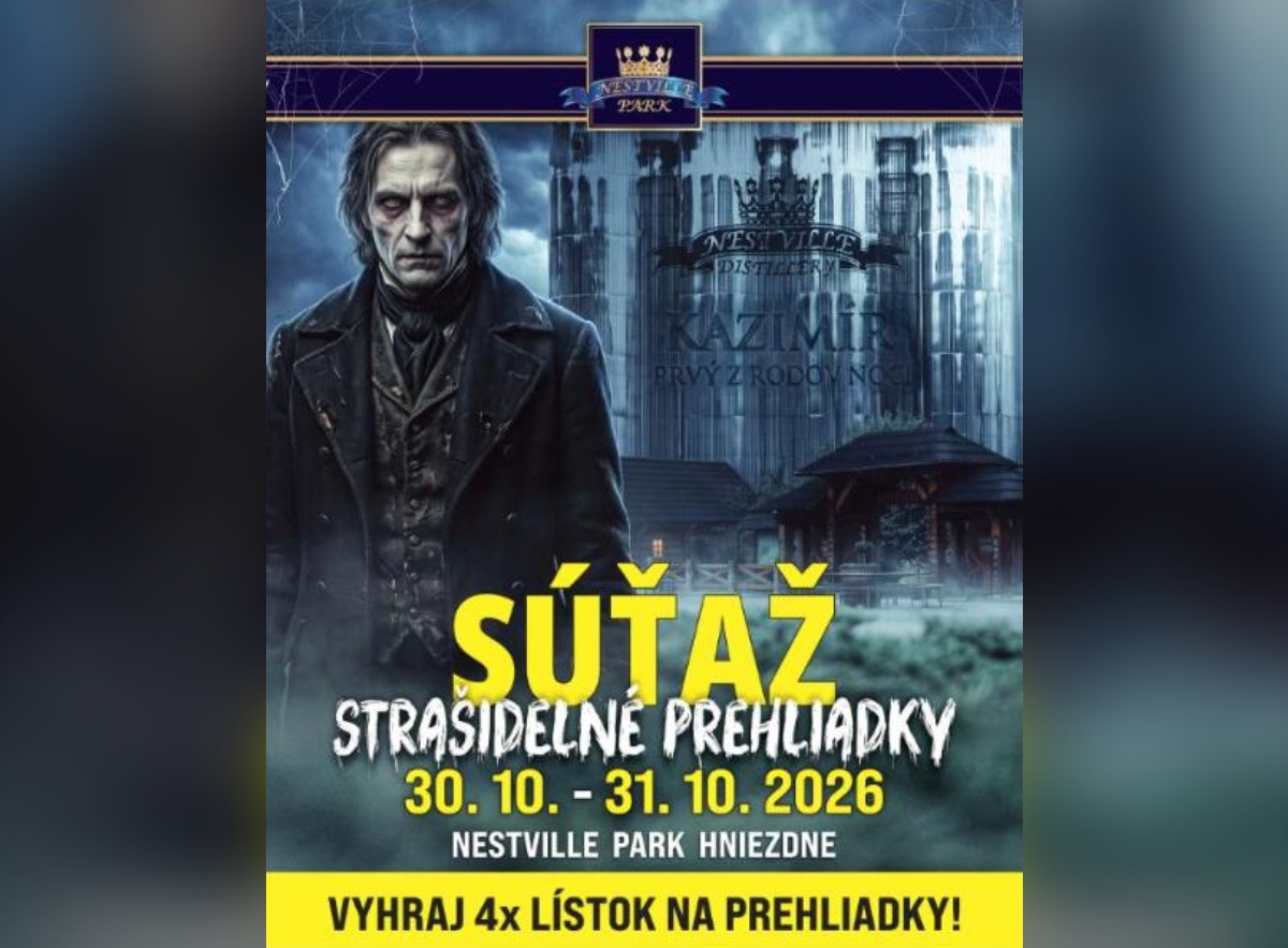 SÚŤAŽ Nestville Park: vyhrajte lístky na Strašidelné prehliadky (2 výhercovia)