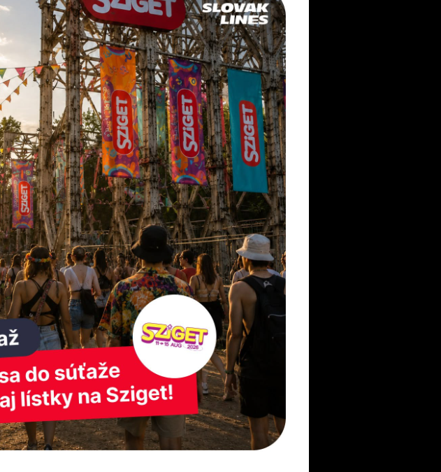 SÚŤAŽ O 2 JEDNODŇOVÉ LÍSTKY NA Sziget Festival Official