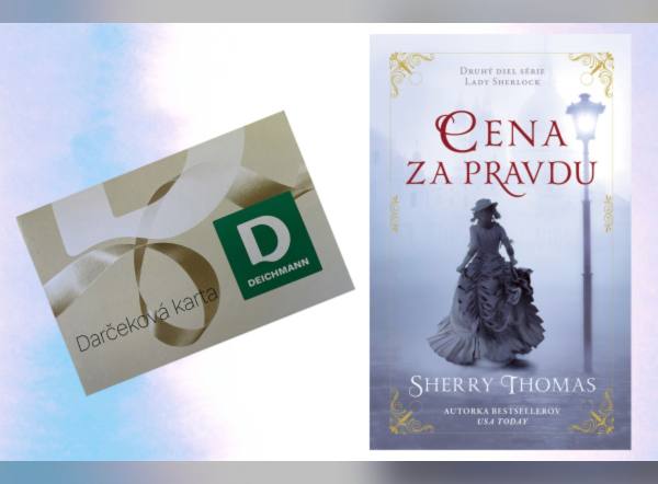 Súťaž o 20 eurovú poukážku Deichmann a knihu Cena za pravdu (Ikar)