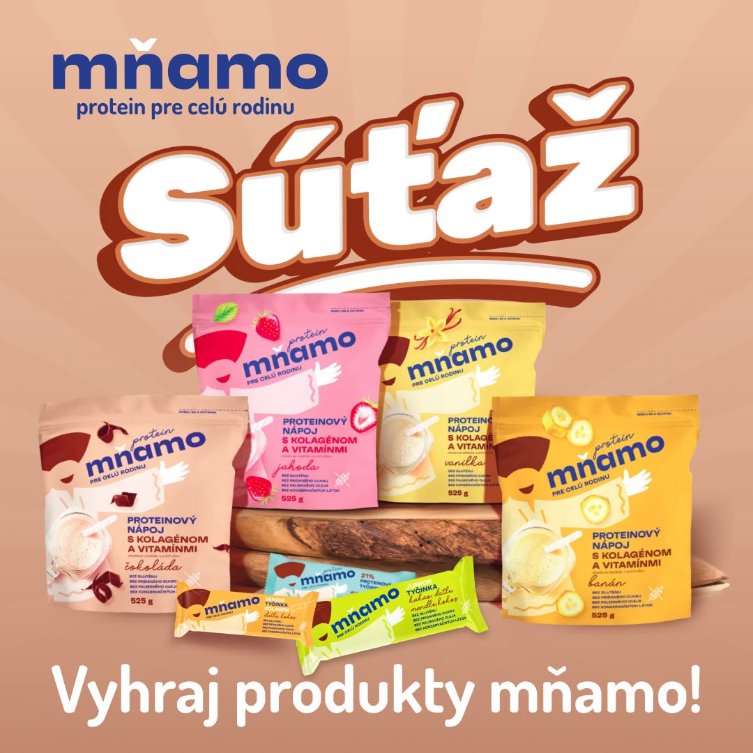 Súťaž o 5 chutných balíčkov Mňamo