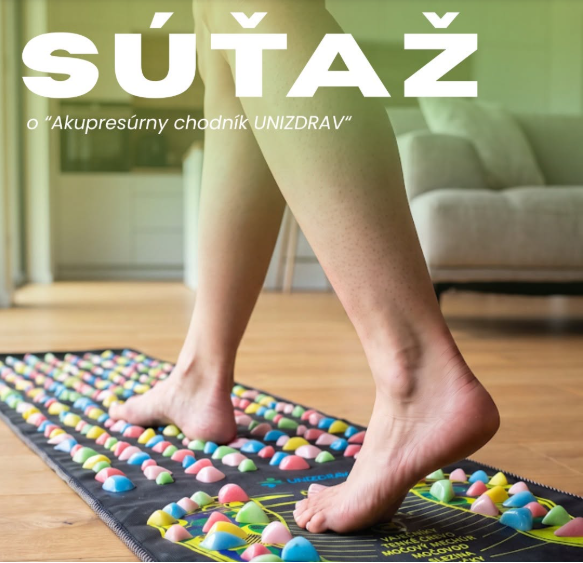 Súťaž o akupresúrny chodník UNIZDRAV