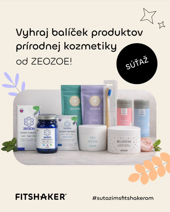 Súťaž o balíček prírodnej kozmetiky ZEOZOE