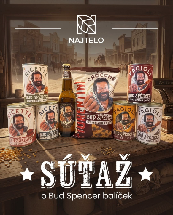 Súťaž o balíček produktov Bud Spencer