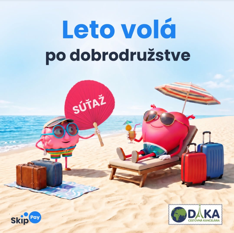 Súťaž o cestovný voucher CK DAKA v hodnote 600 €