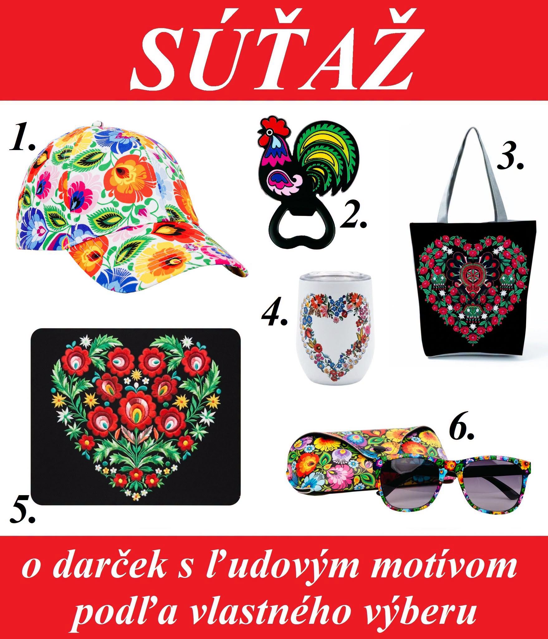 Súťaž o darček s ľudovým motívom