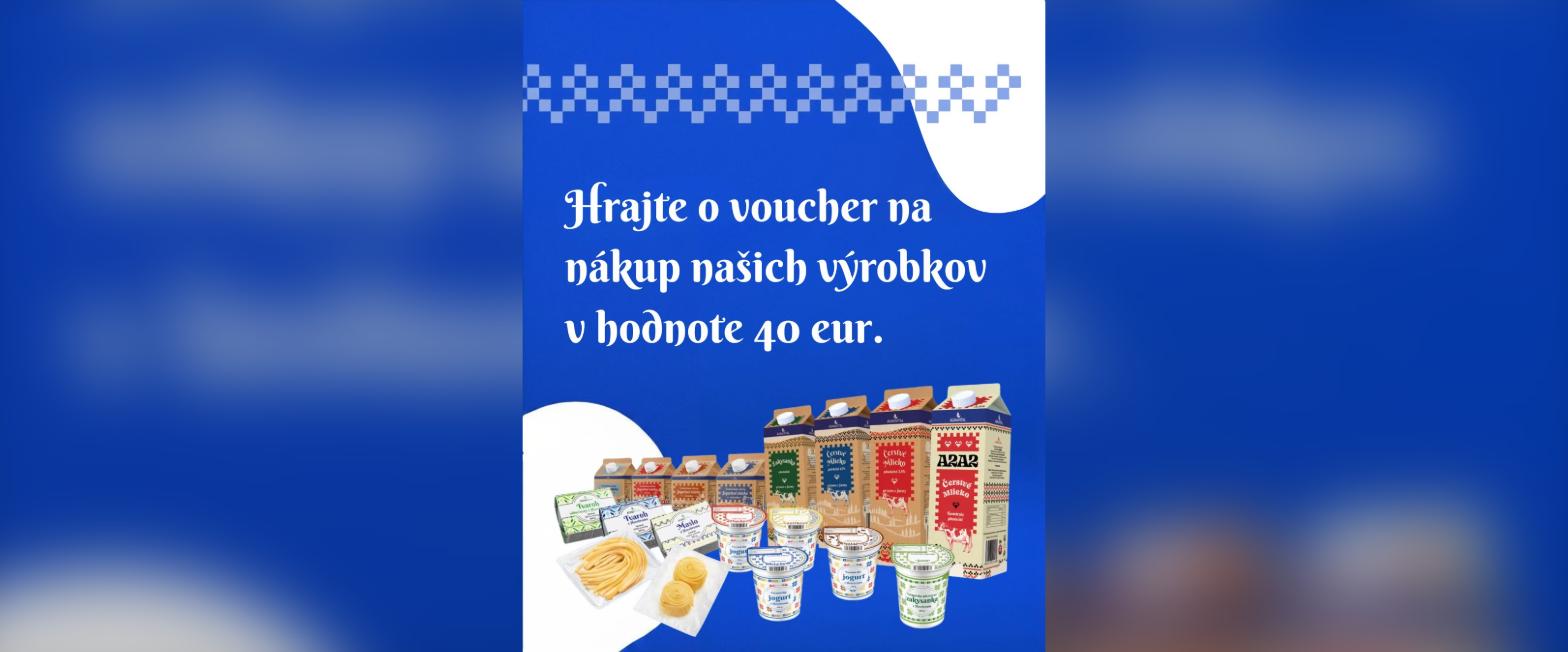 Súťaž o darčekový poukaz v hodnote 40 €