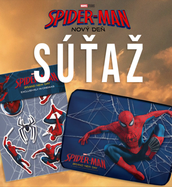 Súťaž o exkluzívny Marvel balíček k filmu Spider-Man: Nový deň