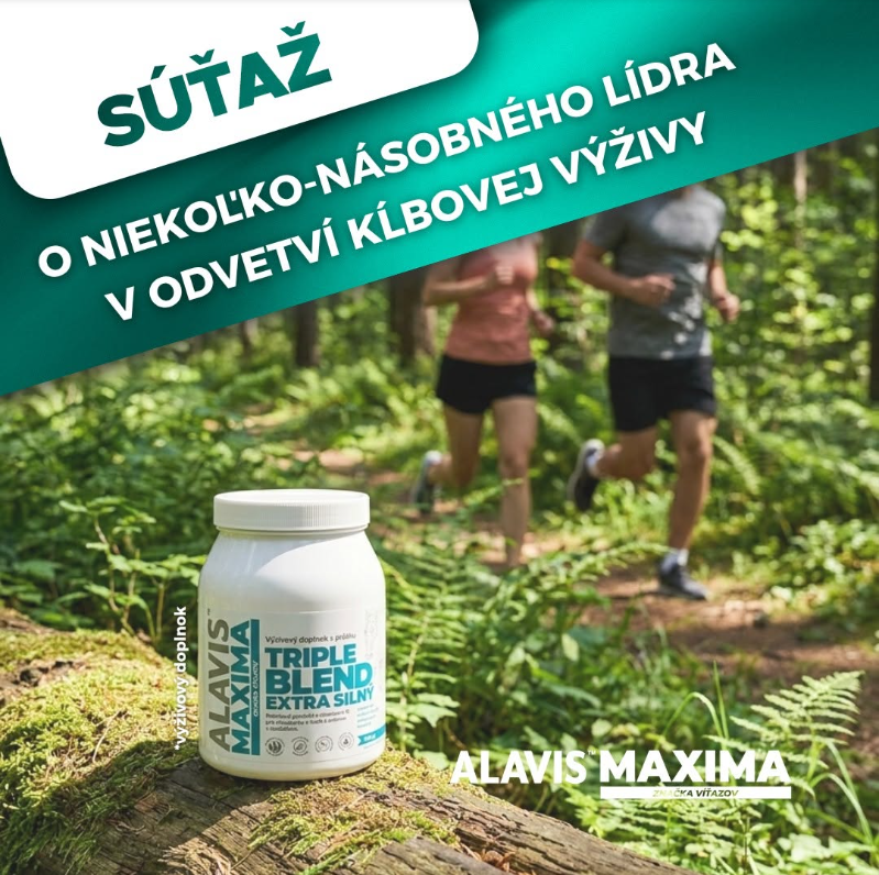 Súťaž o kĺbový výrobok Alavis Maxima Triple Blend